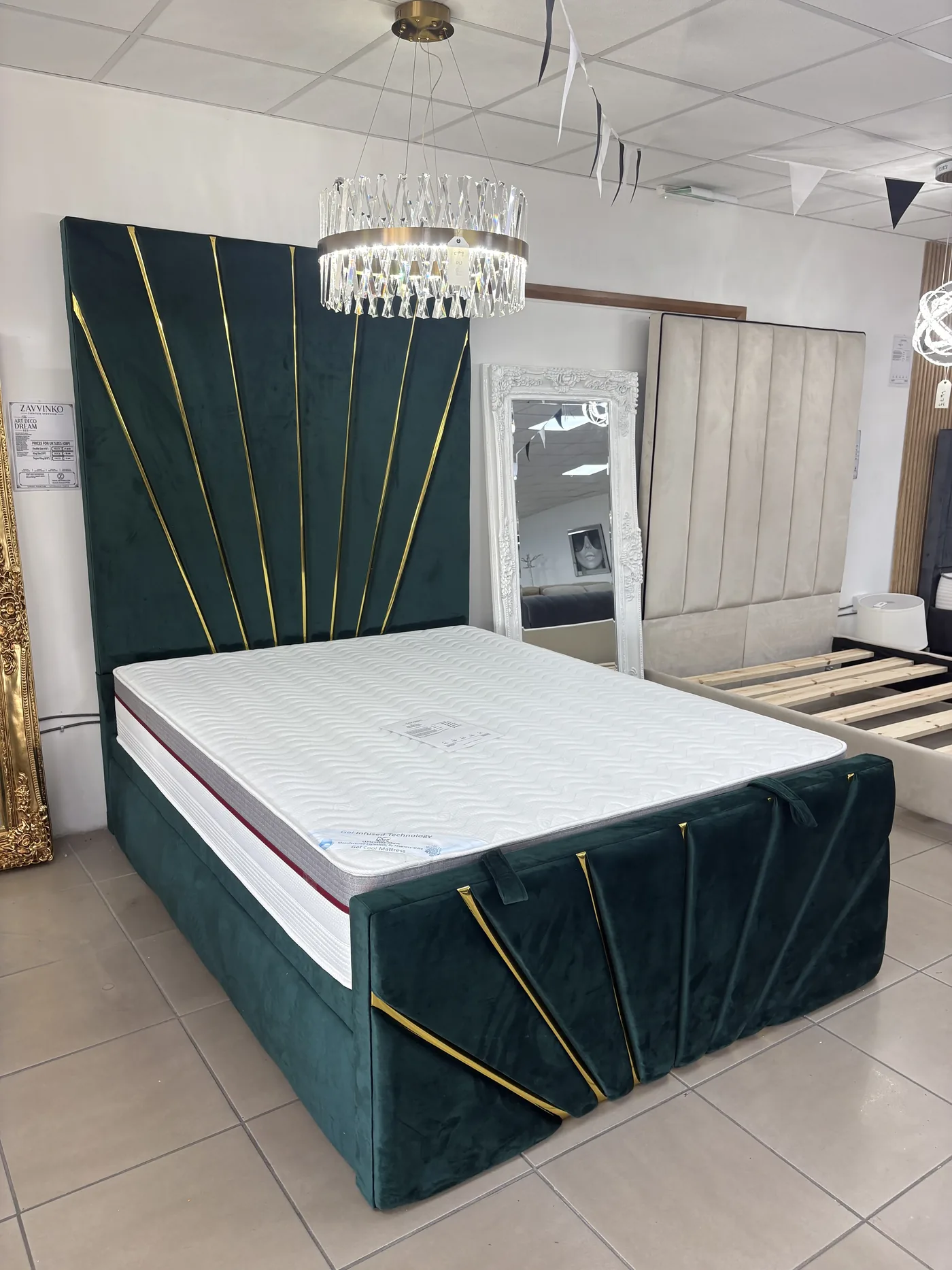 Art Deco Dream Bed, view 2