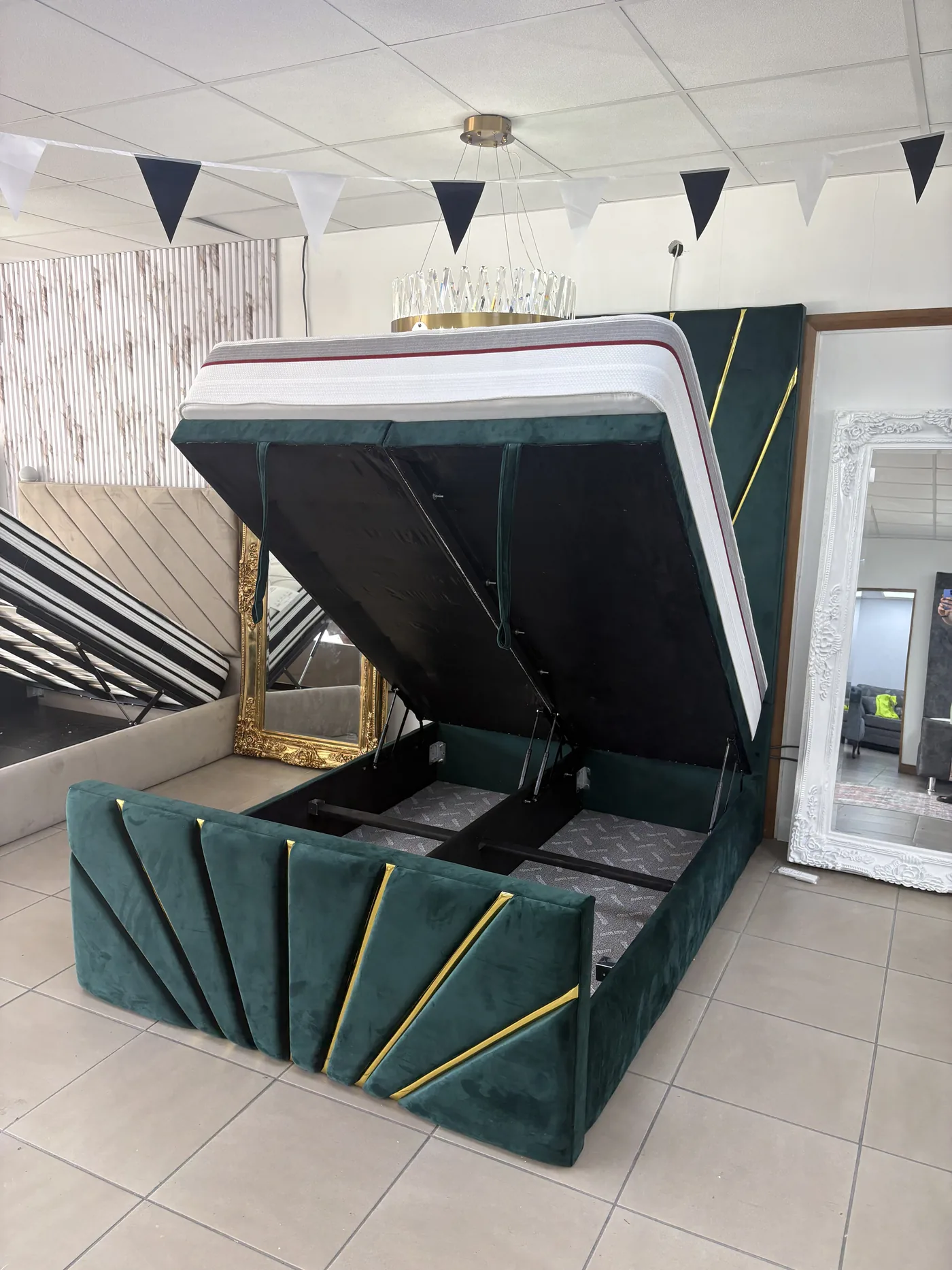 Art Deco Dream Bed, view 5