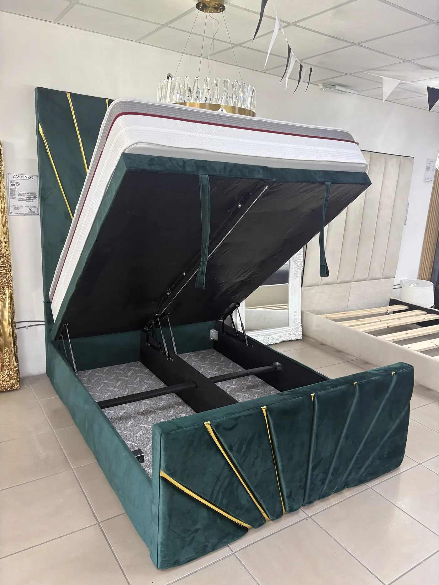 Art Deco Dream Bed, view 6