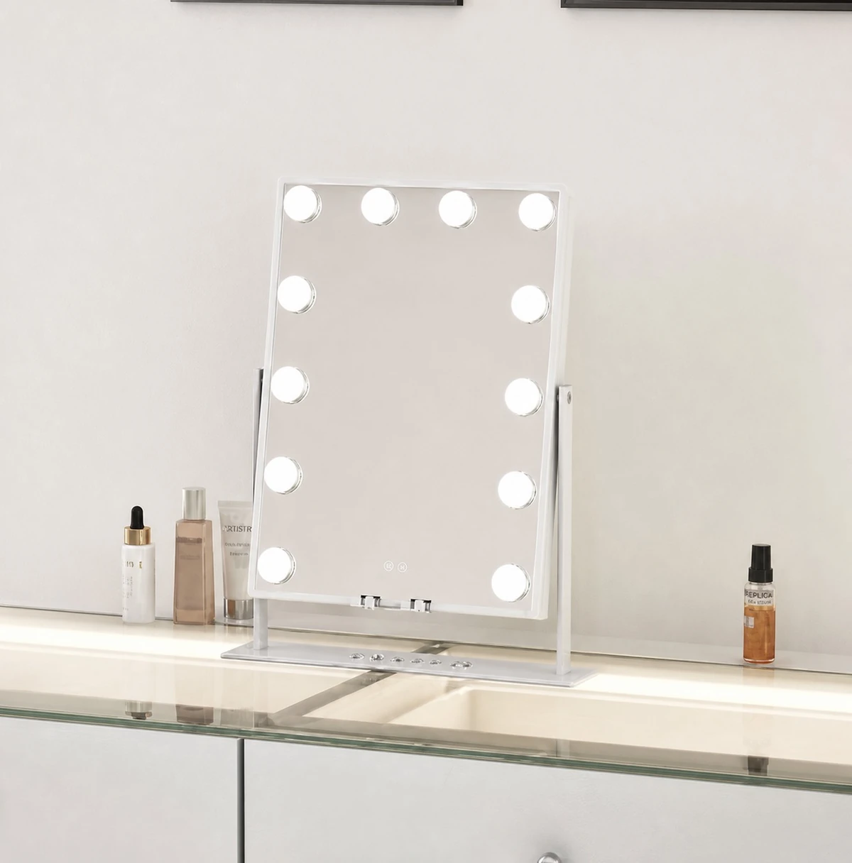 Hollywood Bluetooth Vanity Mirror Small