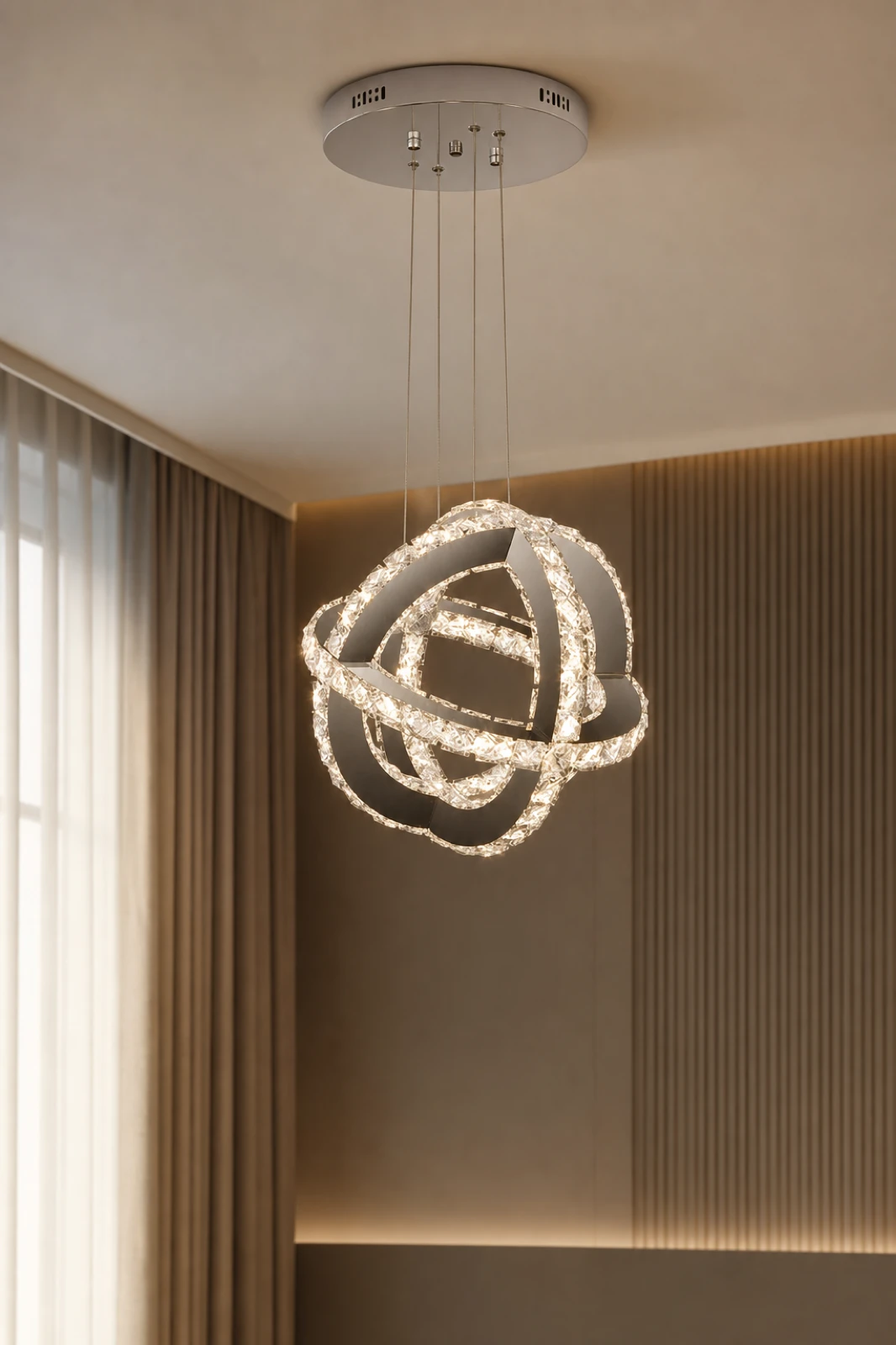 Orbital Crystal Pendant