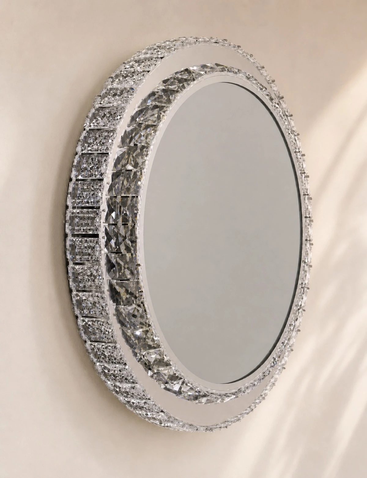 Round Crystal LED Ceiling Light