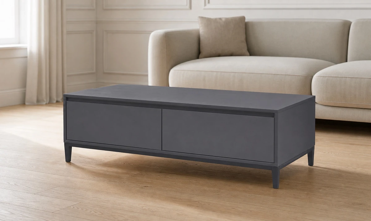 Stockholm Coffee Table, White or Grey
