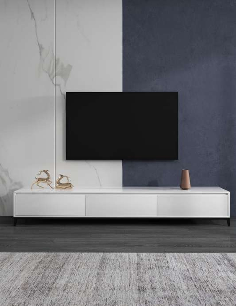 Stockholm Media TV Unit, White or Grey