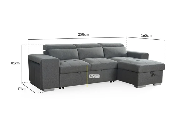 Artemis Sofabed, view 3