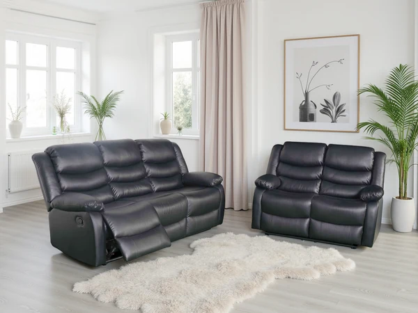 Conrad Manual Recliner Sofa, view 5