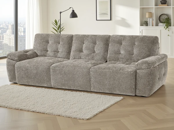 Dallas Electric Sofabed Mushroom