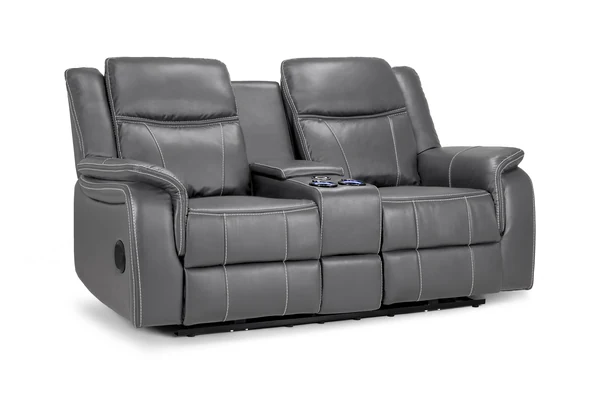 Galaxy Tech Electric Recliner Leather, view 4