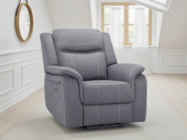 Galaxy Tech Electric Recliner Fabric, view 5