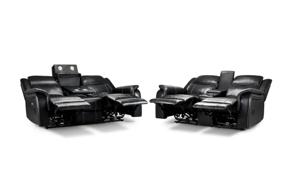 Galaxy Tech Electric Recliner Sofa, view 3