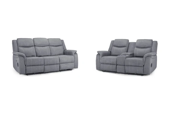Galaxy Tech Electric Recliner Sofa Fabric, view 5