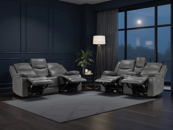 Harald Electric Recliner Sofa 3+, view 2