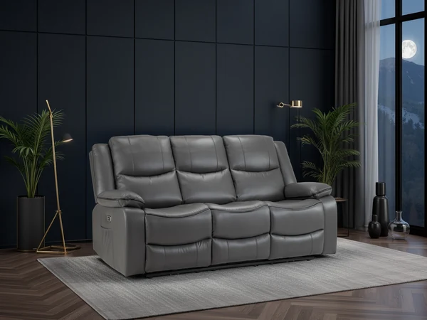 Harald Electric Recliner Sofa, view 3