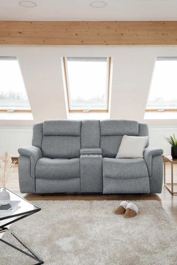 Linden Electric Recliner Sofa, view 2