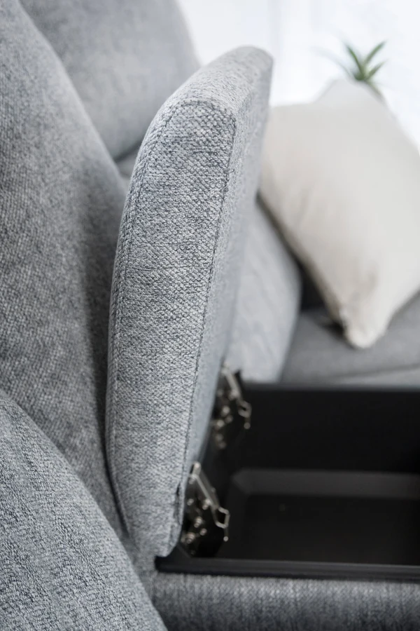 Linden Electric Recliner Sofa, view 6