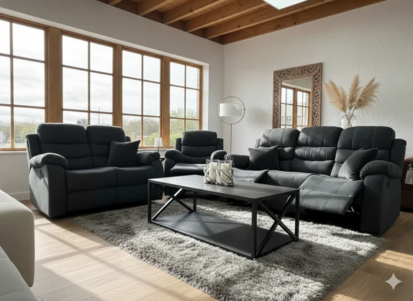 Stanley Manual Recliner Sofa 3+2+1, view 5
