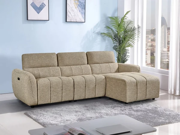 Turin Electric Recliner Sofa Right Hand, view 3