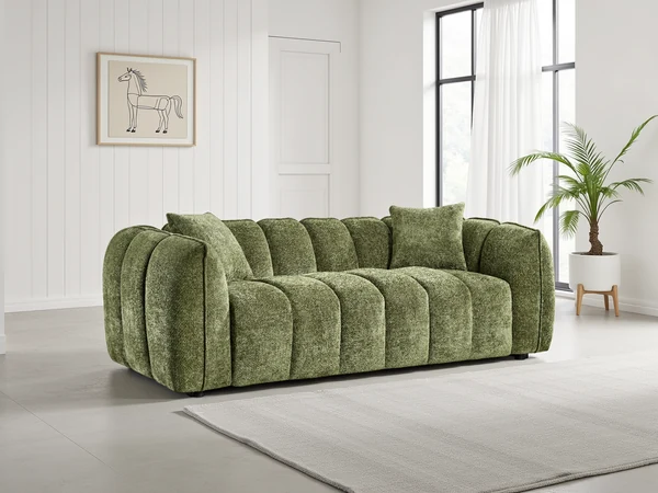 Venice Sofa Olive, view 3